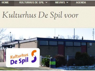 website Kulturhus De SPil